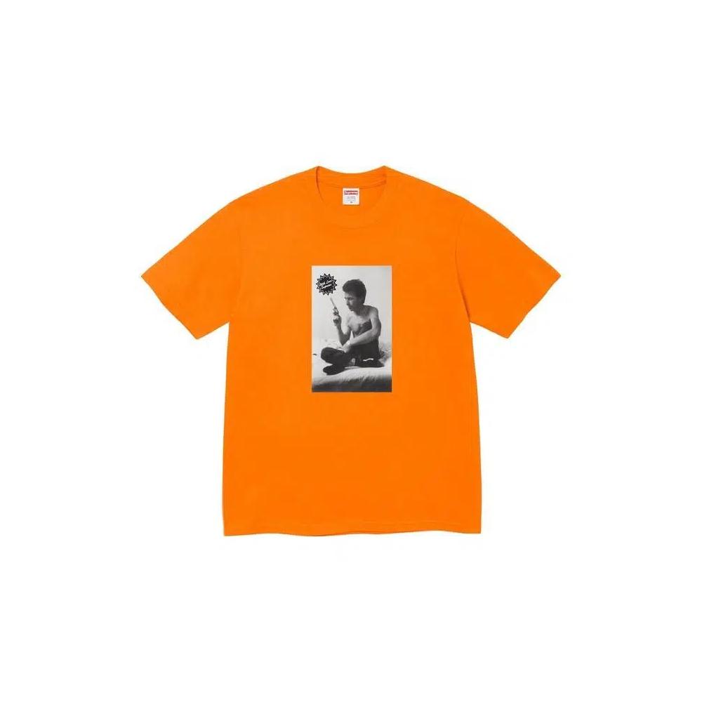 Футболки Supreme x Larry Clark Gun Tee 'Orange' 1