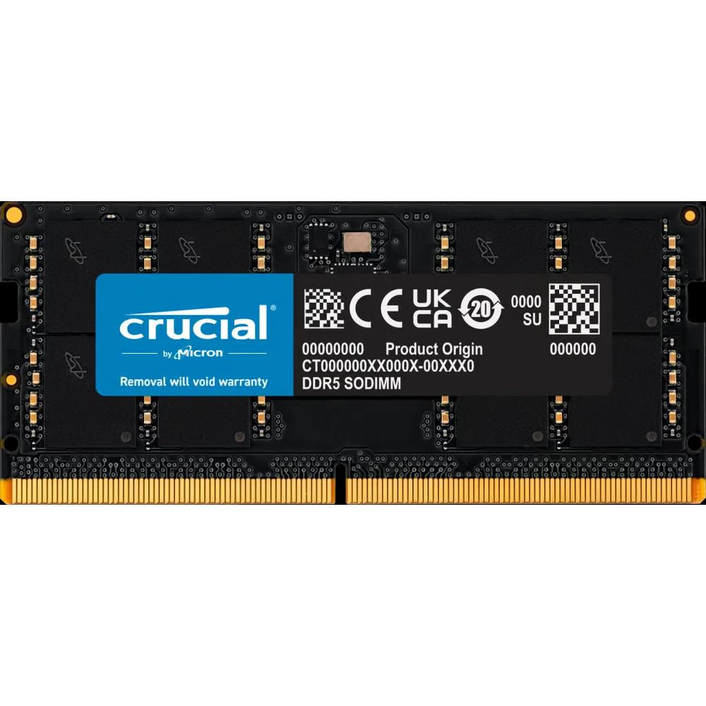 Crucial DDR5 SO-DIMM 32GB (32GB x 1) 5600MHz CL46 1