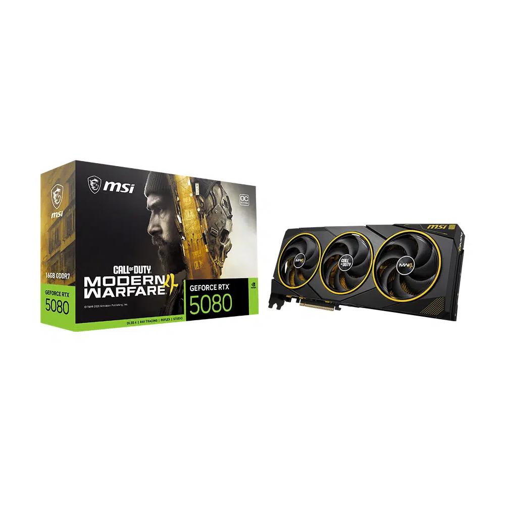 MSI GeForce RTX 5080 16G COD MW4 EDITION OC видеокарта 1