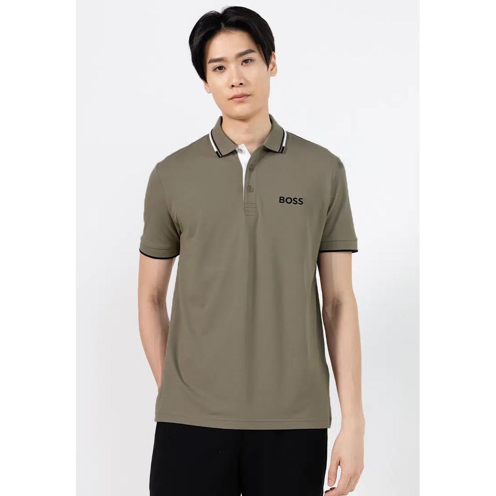 Paddy Active Быстросохнущее поло из пике Regular Fit - BOSS Green 1