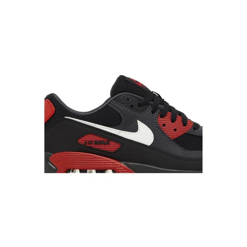 Кроссовки Nike Air Max 90 'Anthracite Mystic Red' 2