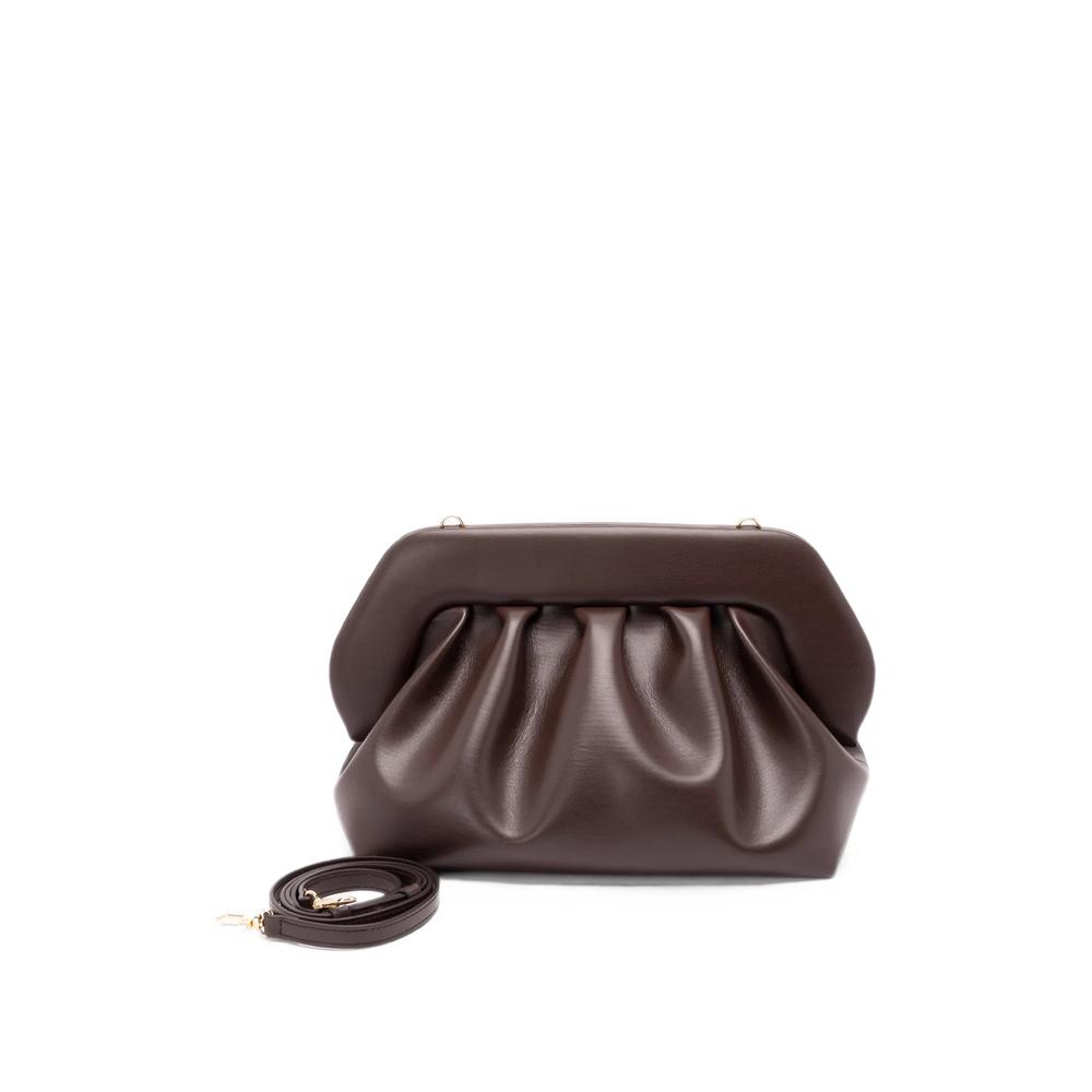 Bios ruched clutch bag 2