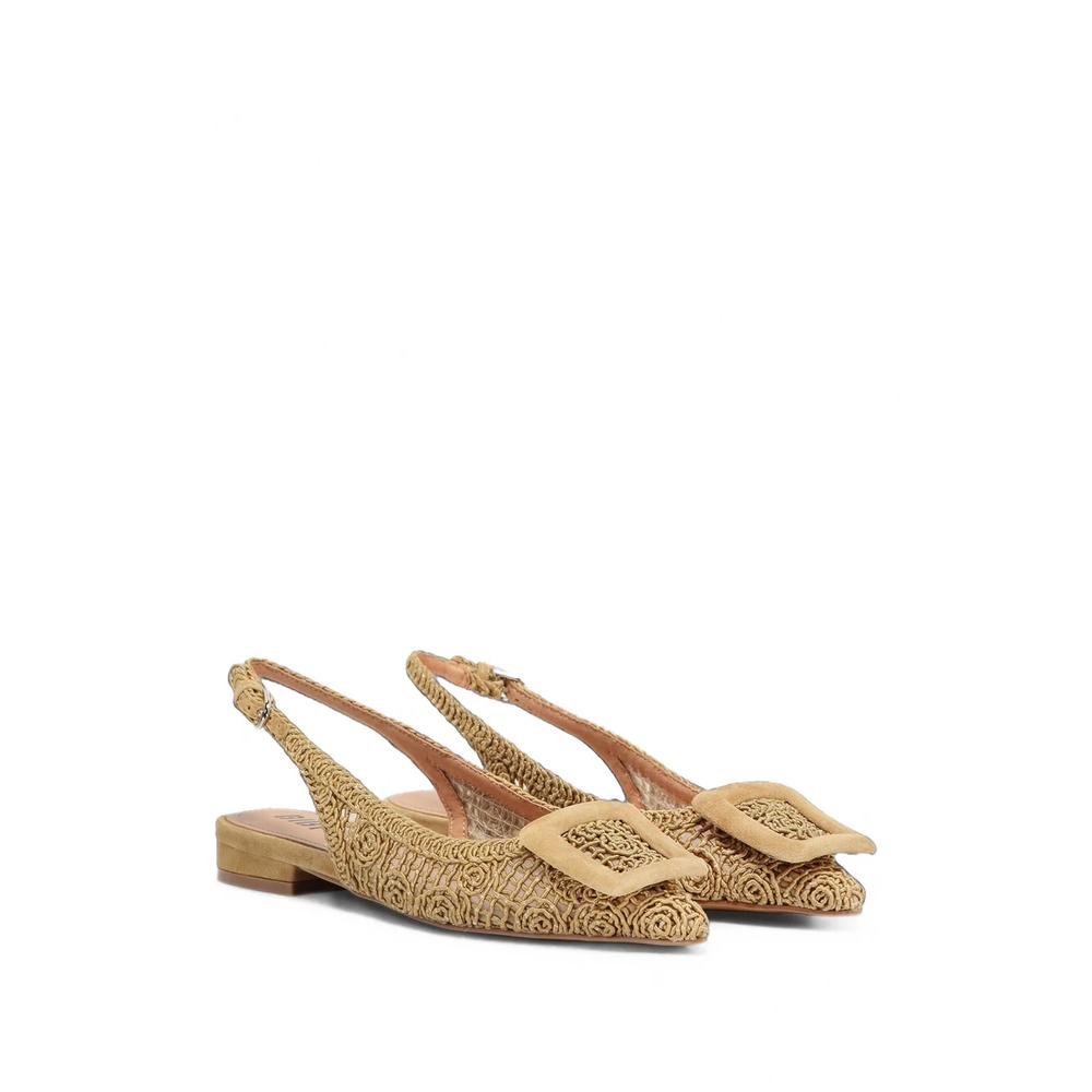 buckle-detail slingback ballet flats 2