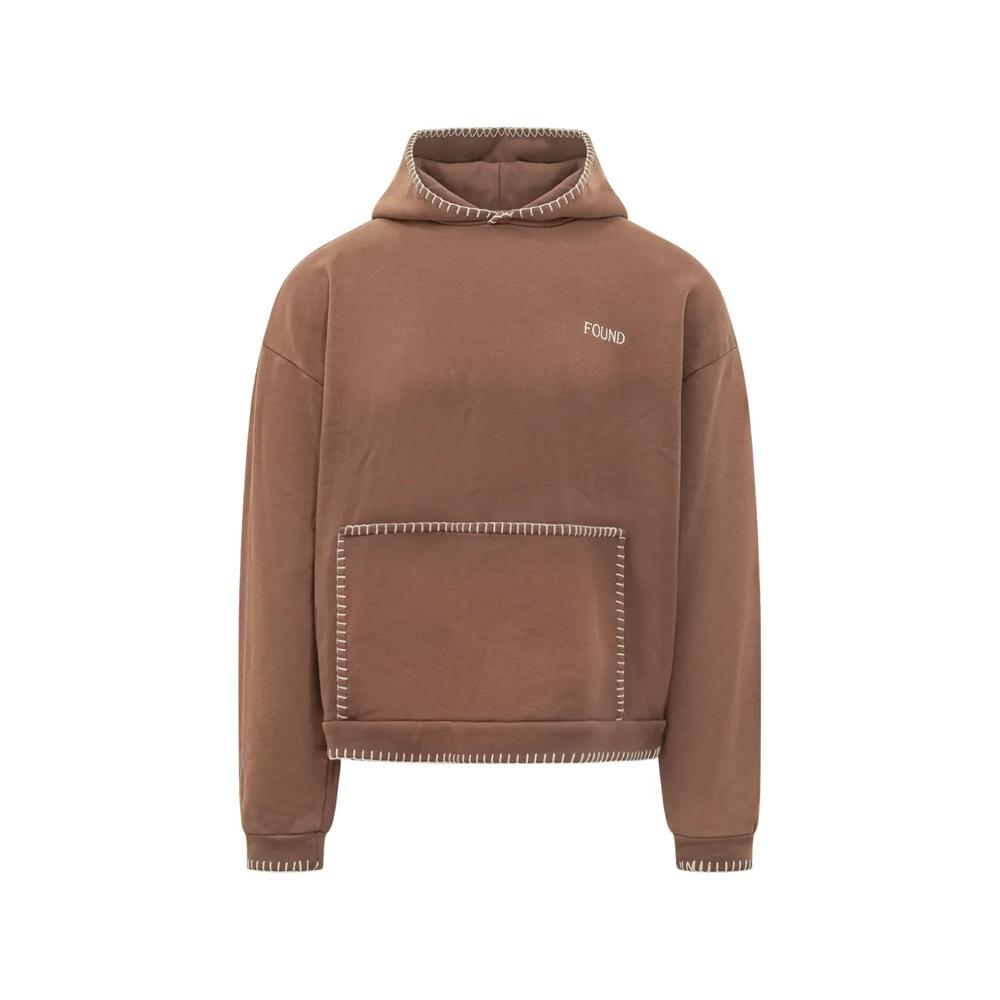 stitched-logo hoodie 1