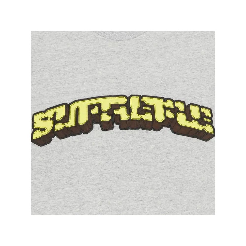 Футболки Supreme Block Arc Short-Sleeve Top 'Heather Grey' 2