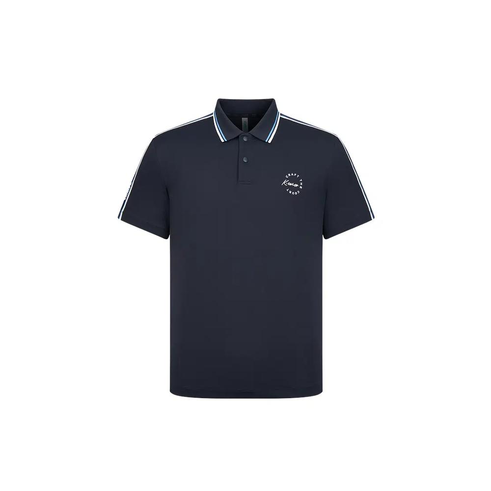 МУЖСКАЯ РУБАШКА-ПОЛО K-SWISS С ЛОГОТИПОМ И БОКОВОЙ ЛЕНТОЙ 4