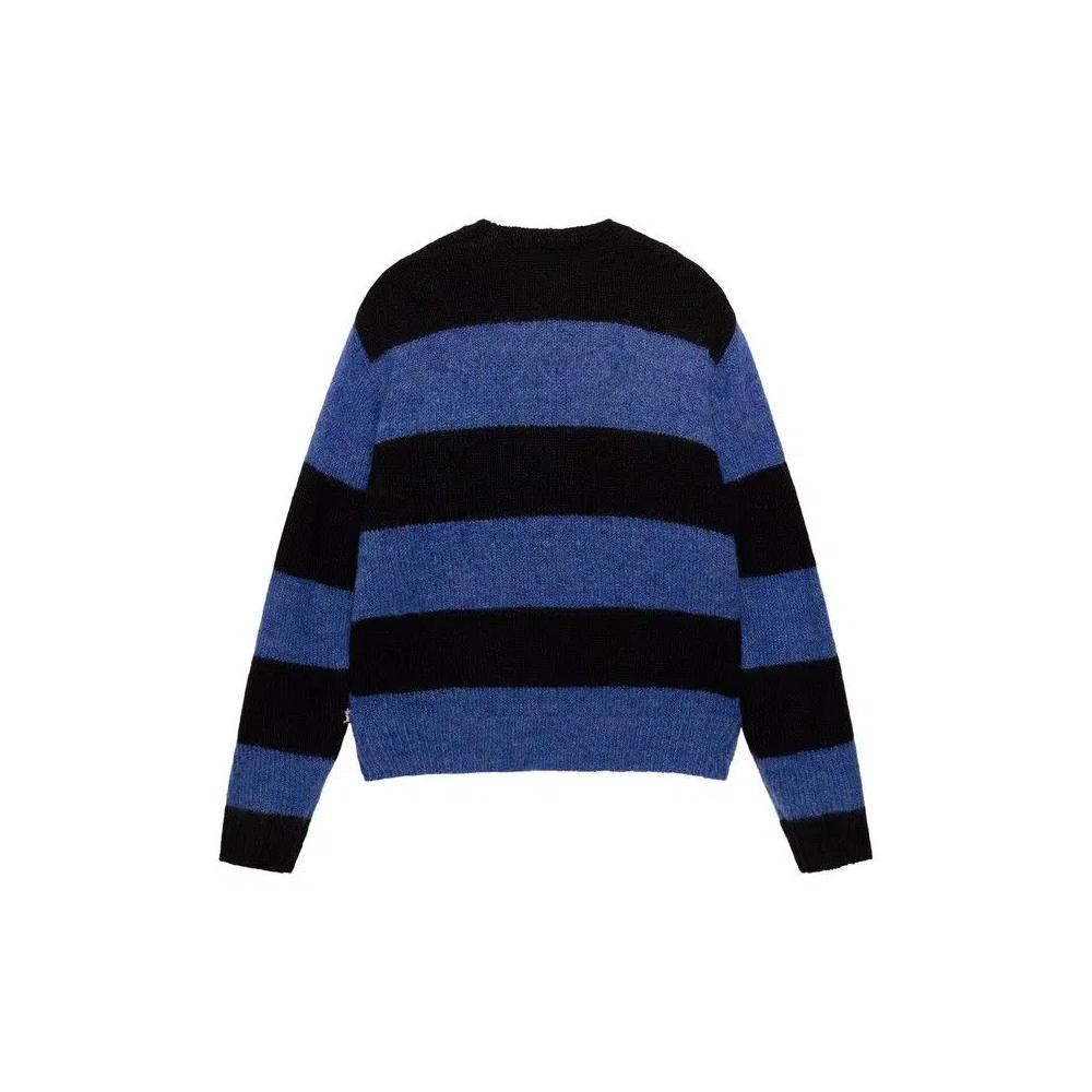 Топы Stussy Big Stripe Crew 'Синий' 2