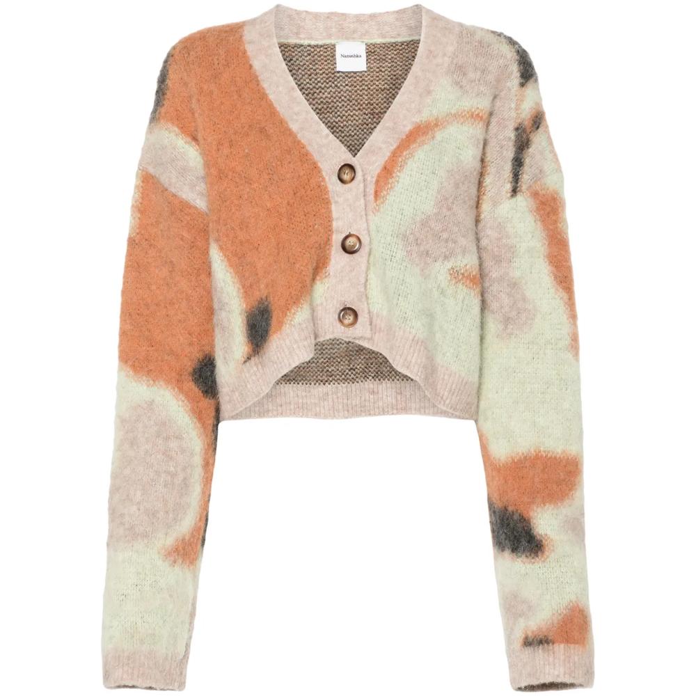 Укороченный кардиган на пуговицах 1