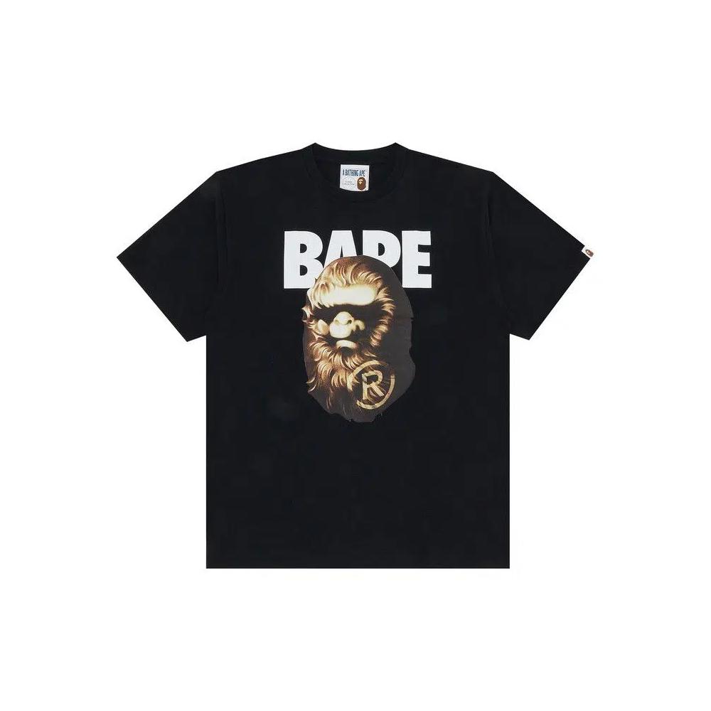 Футболки BAPE Ape Head Tee 'Black' 1