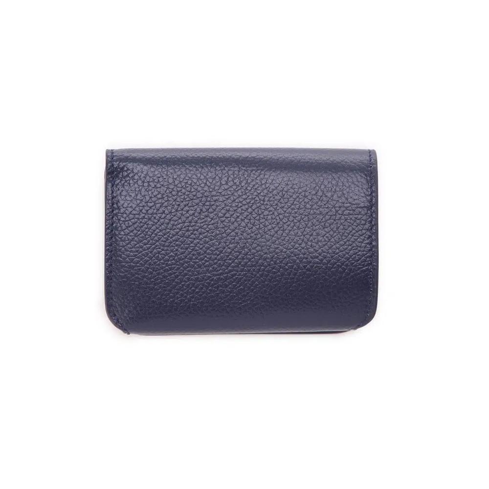 Cash Mini Tri-Fold Wallet в синем цвете 3