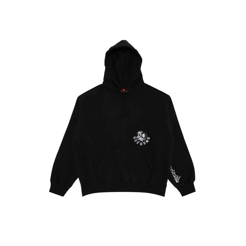 Худи Supreme Wild с вышивкой на капюшоне 'Черный' 1