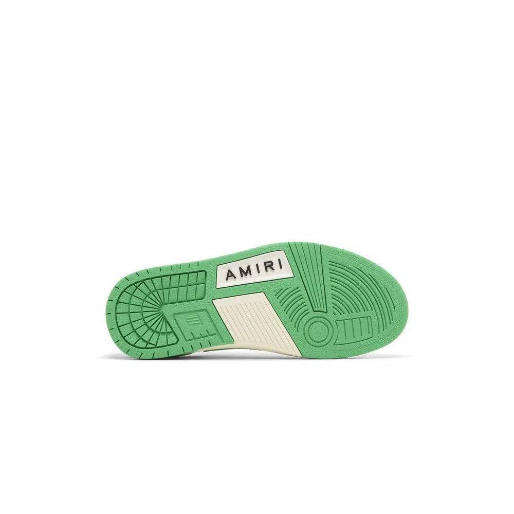 Кроссовки Amiri Wmns Skel Top Low «Green Cream» 4