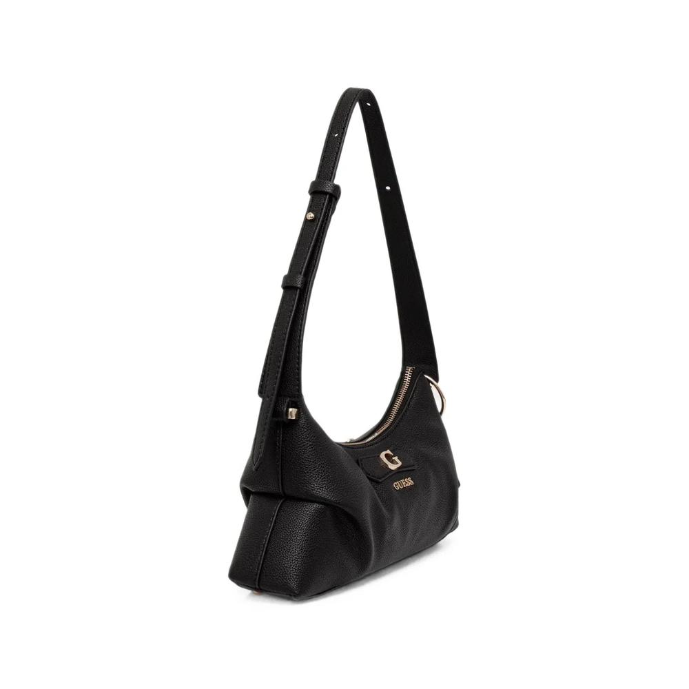 Suzy logo-plaque pebbled shoulder bag 2