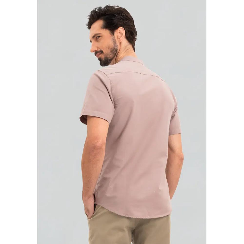 Polo Haus - Мужская хлопковая смесь Signature Fit с мандариновым воротником MBSSE003 4