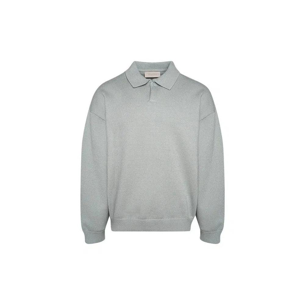 Поло Fear of God Essentials Knit Long-Sleeve Polo 'Sycamore' 1