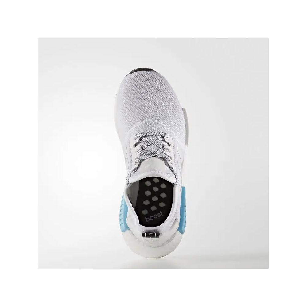 Кроссовки Adidas NMD_R1 J 'Яркий циан' 2