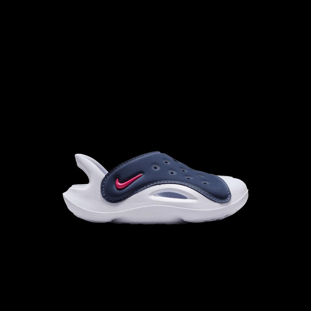 Кроссовки Nike Aqua Swoosh Sandal TD 'Midnight Navy Rush Pink' 1