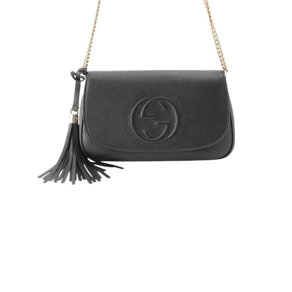 Сумка через плечо Calfskin Soho Chain Flap среднего размера (2000-2015 годы) 1