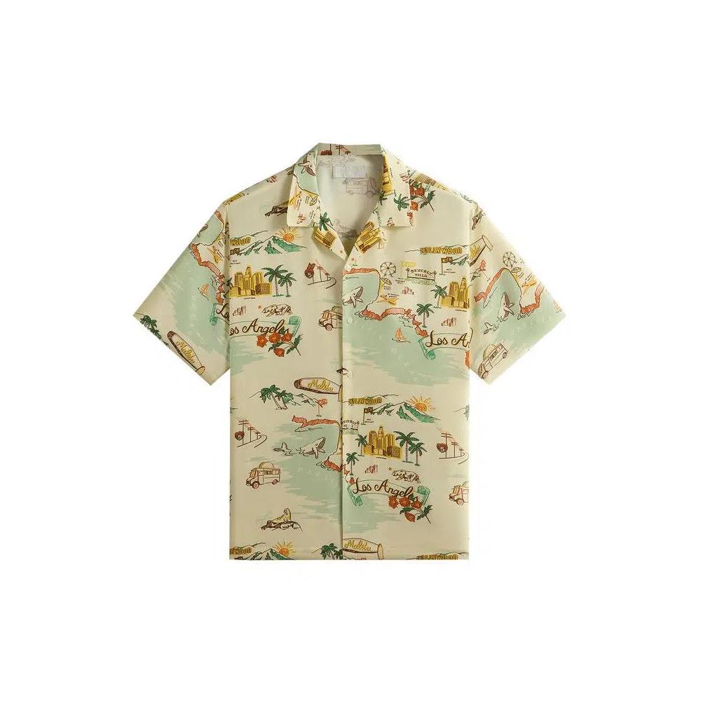 Рубашки на пуговицах Kith La Thompson Camp Collar Рубашка 'Маркона' 1
