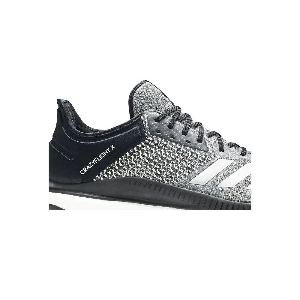 Кроссовки Adidas Wmns Crazyflight X 2 'Black Silver Metallic' 2