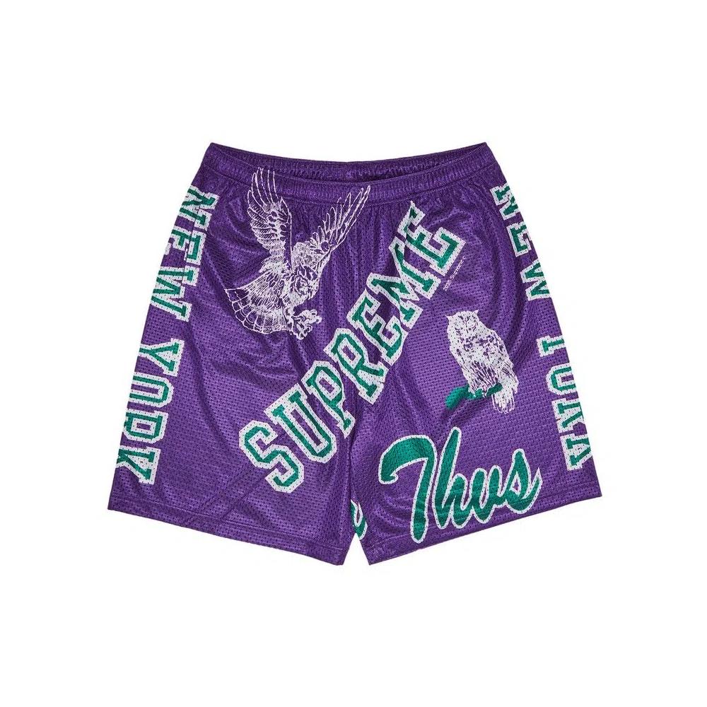 Шорты Supreme Varsity Mesh Short 'Black' 1