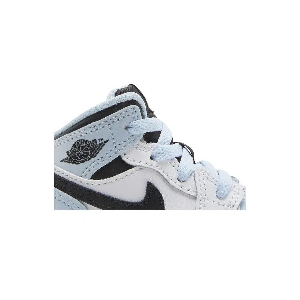 Повседневные баскетбольные Air Jordan 1 Mid SE TD 'White Ice Blue' 2