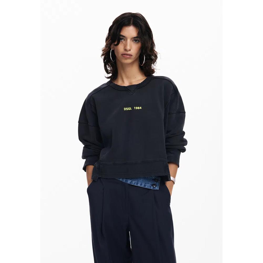 Desigual Женский свитшот с эффектом стирки. 1