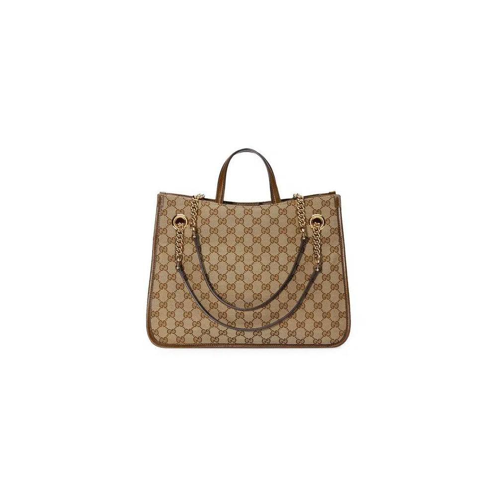 Сумки-тоут Gucci Horsebit 1955 Medium Tote Bag 'Beige' 3
