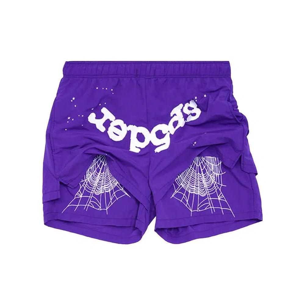 Шорты Sp5der Logo Short 'Grape' 3
