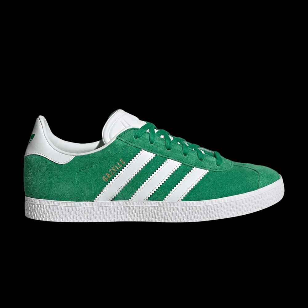 Кроссовки Adidas Gazelle J 'Green White' 1