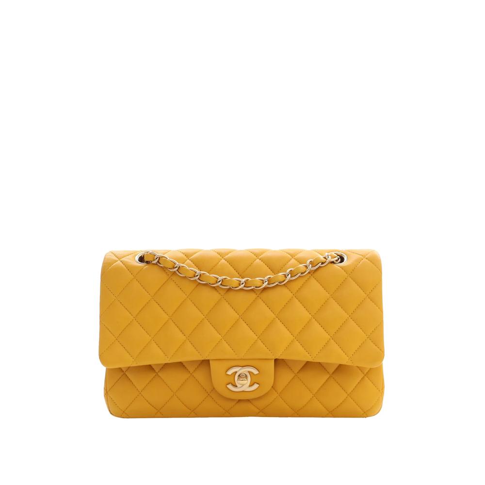 2014 Medium Classic Lambskin Double Flap shoulder bag 1