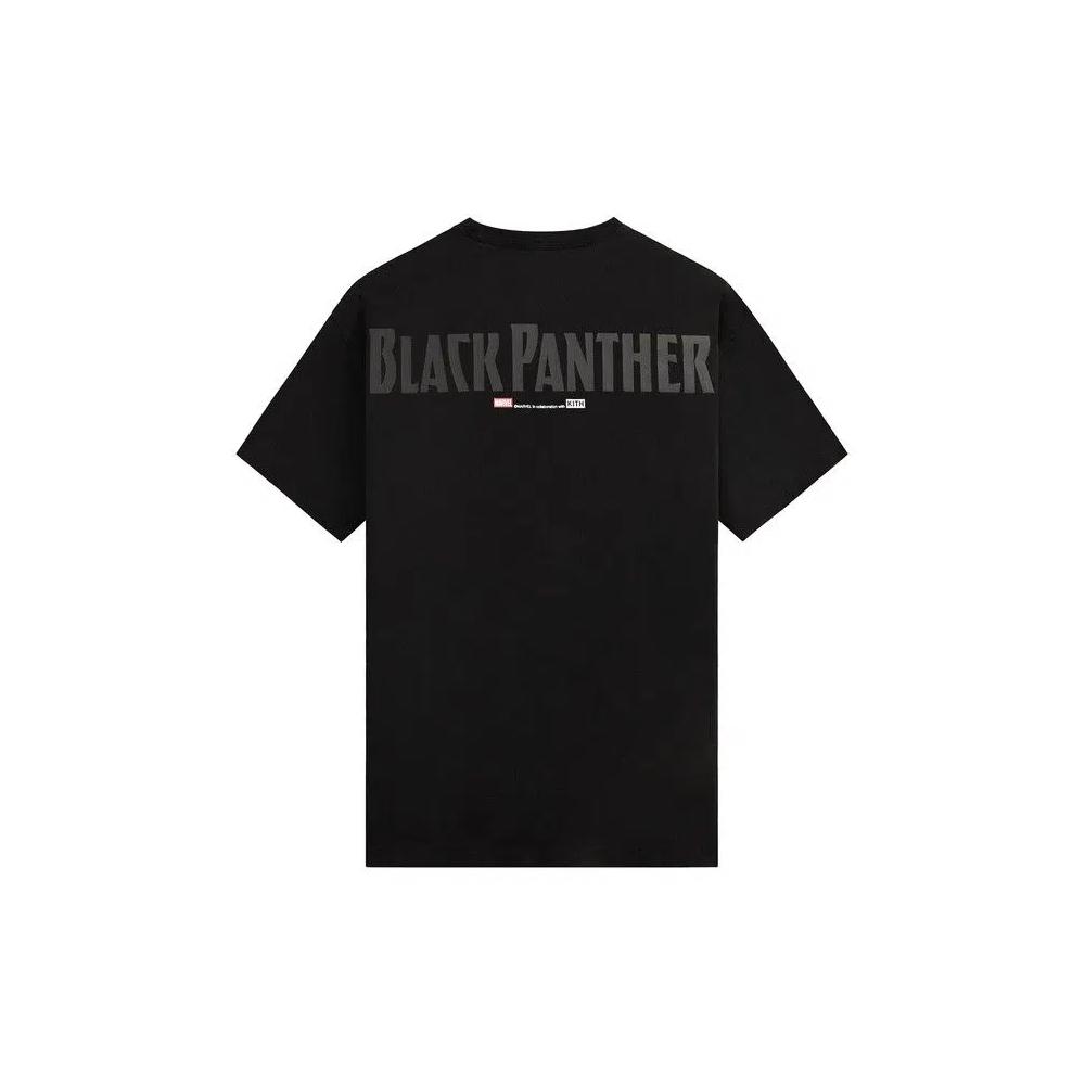 Футболки Kith x Marvel Panther Vintage Tee Black 'Black' 2