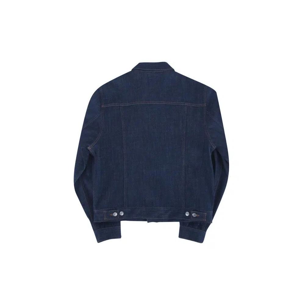 Джинсовые куртки Dior Denim Jacket Oblique Lining 'Синий' 2