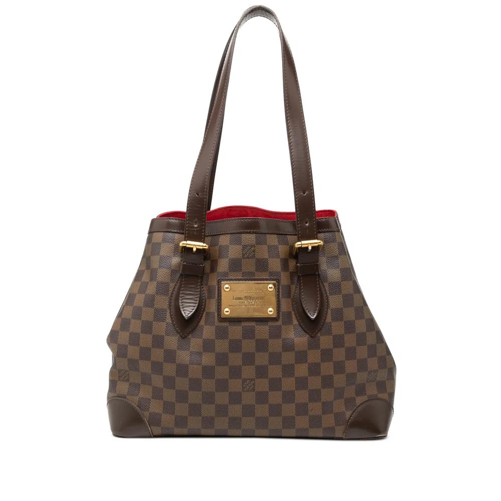 Сумка-тоут Damier Ebene Hampstead MM (2008 год) 1