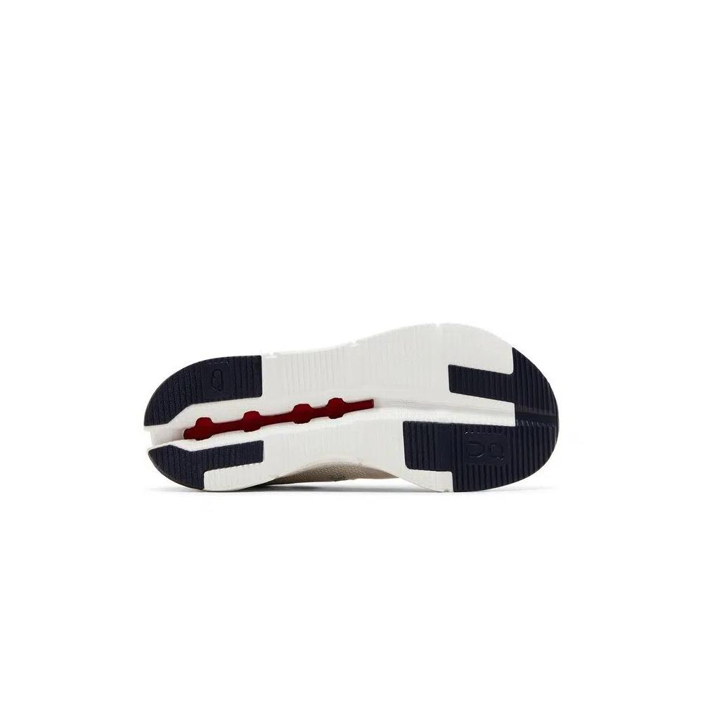 Спортивный бег ON Cloudnova 'White Red' 4