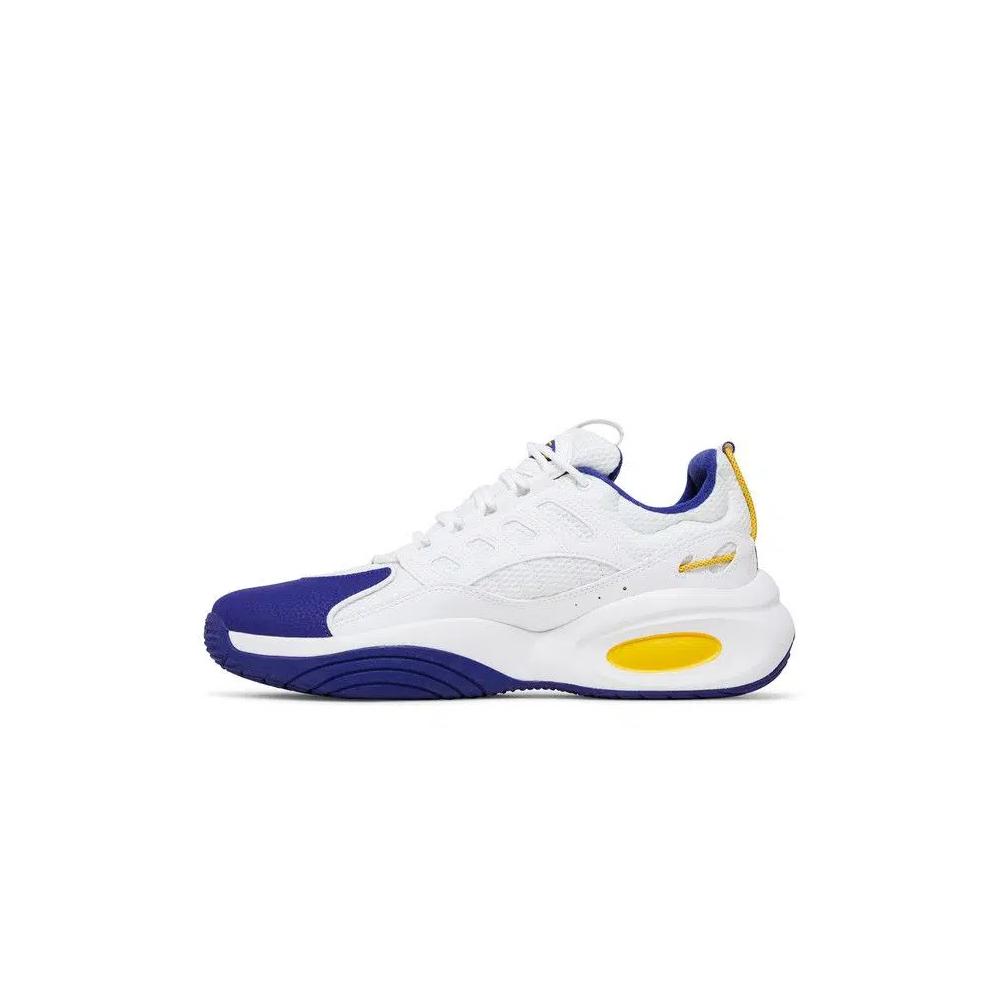 Кроссовки Reebok Solution Mid 'Белый Фиолетовый Золотой' 3