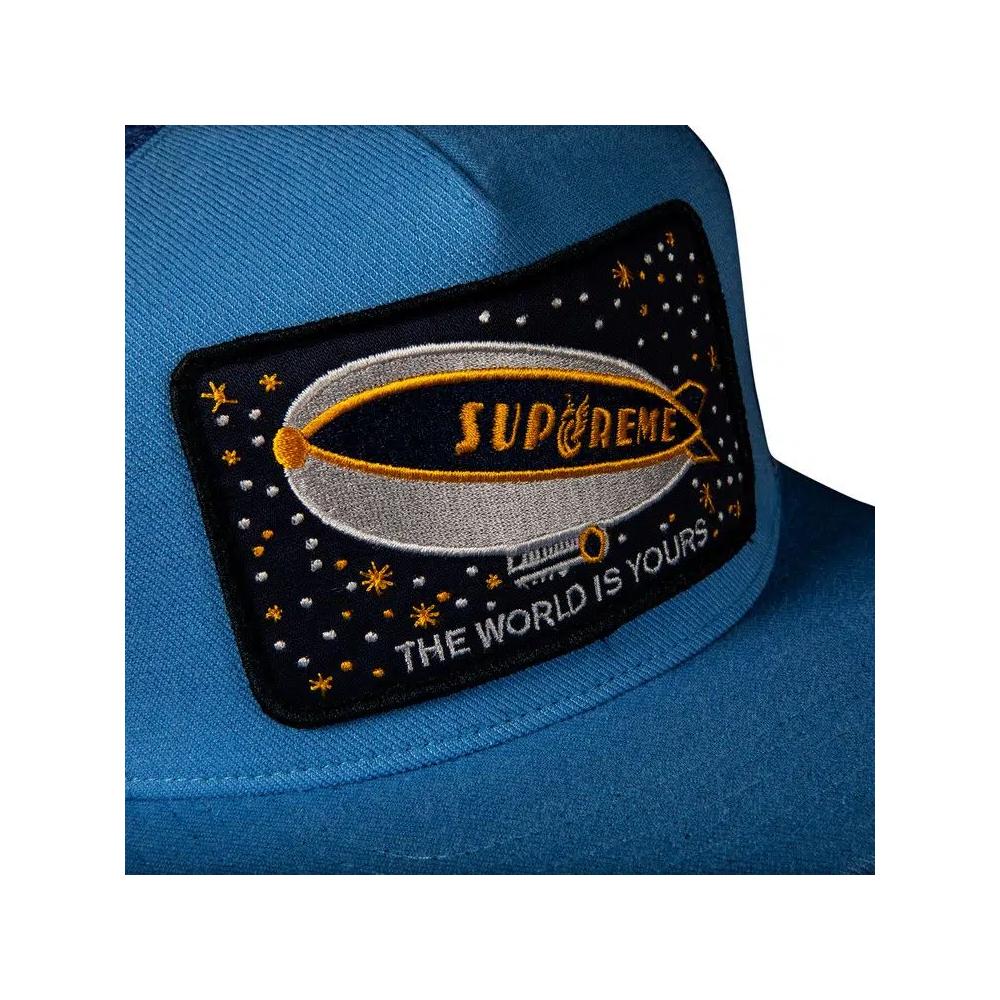 Кепки-защелки Supreme Blimp Mesh Back 5-Panel 'Light Blue' 3