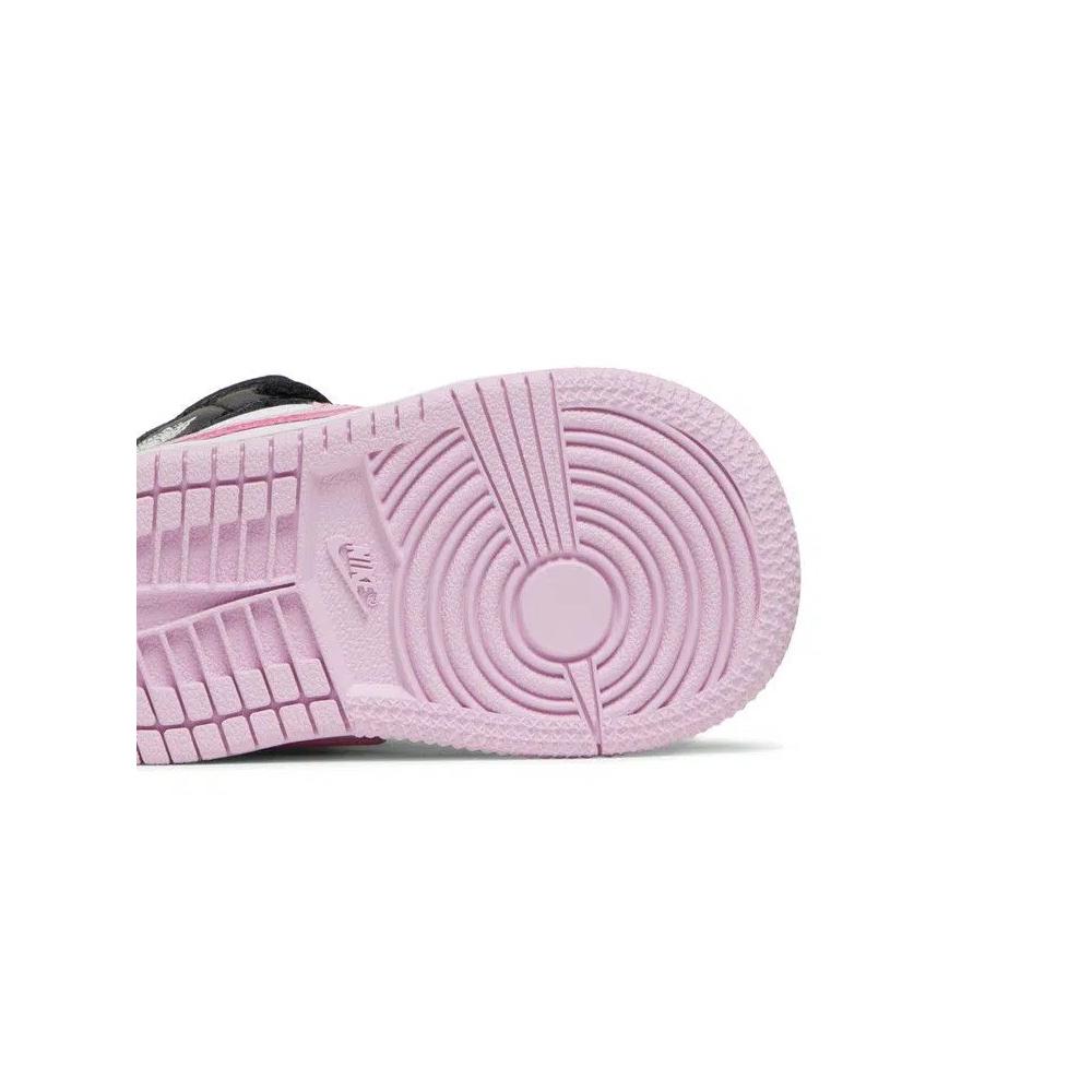 Кроссовки Air Jordan 1 Mid TD 'White Light Arctic Pink' 5