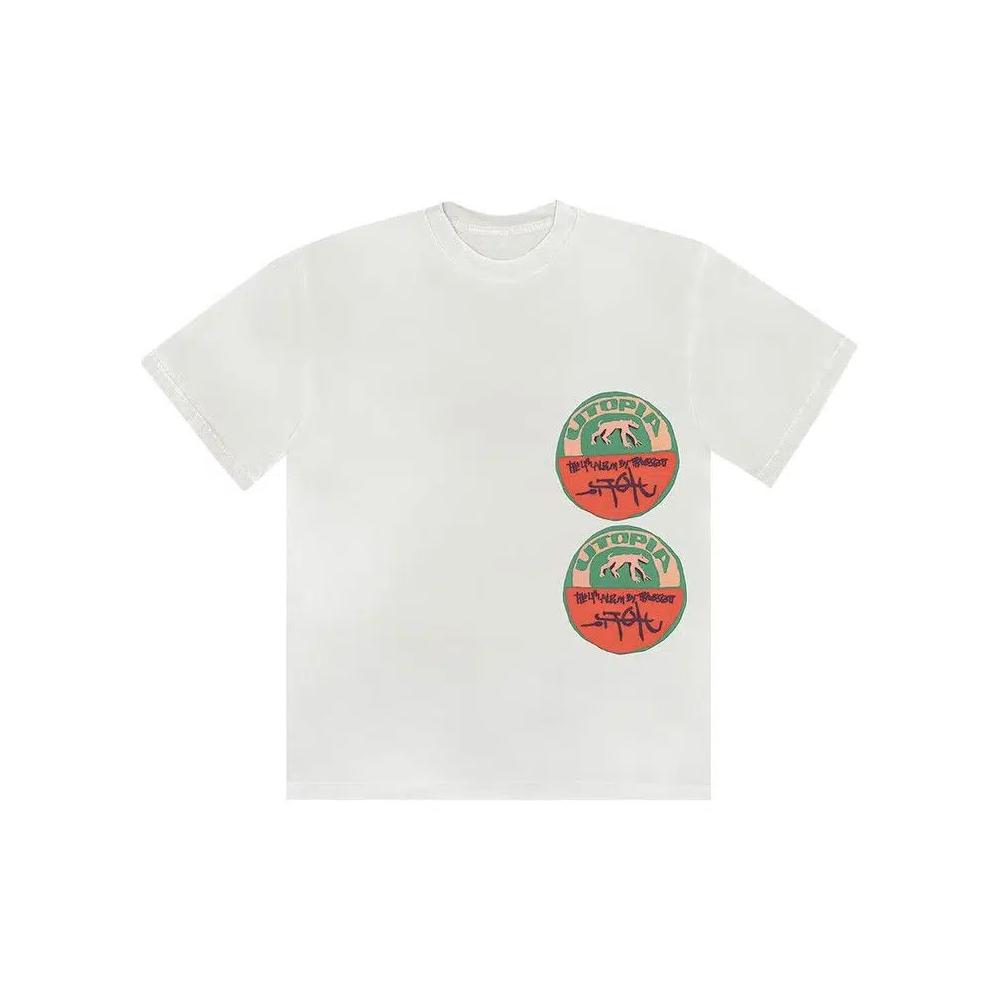 Футболки Cactus Jack by Travis Scott B3 Utopia T-Shirt 'White' 1