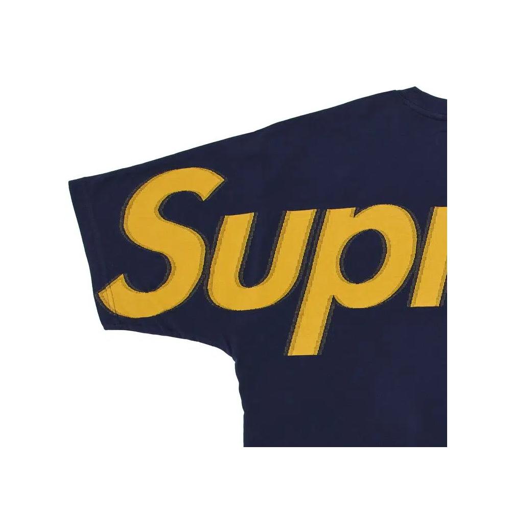 Топы Supreme Intarsia Short-Sleeve Top 'Navy' 3