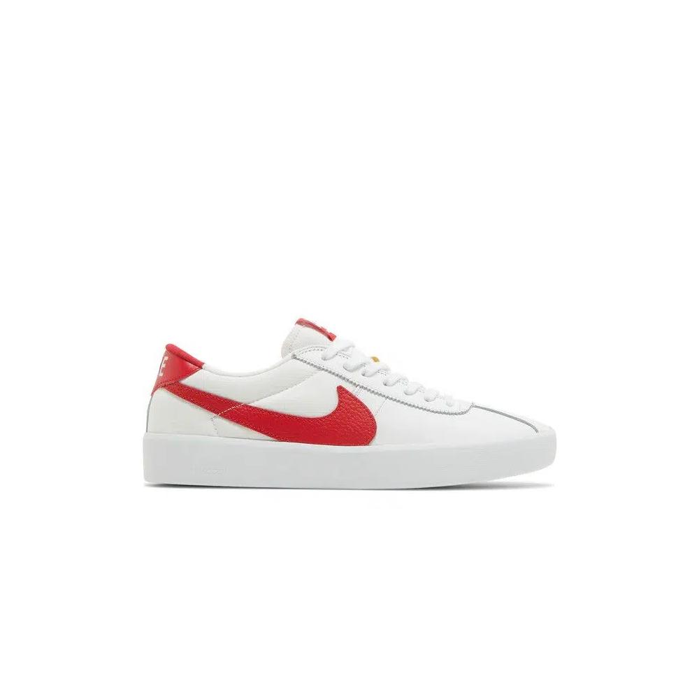 Кроссовки Nike Bruin React SB 'White University Red' 1
