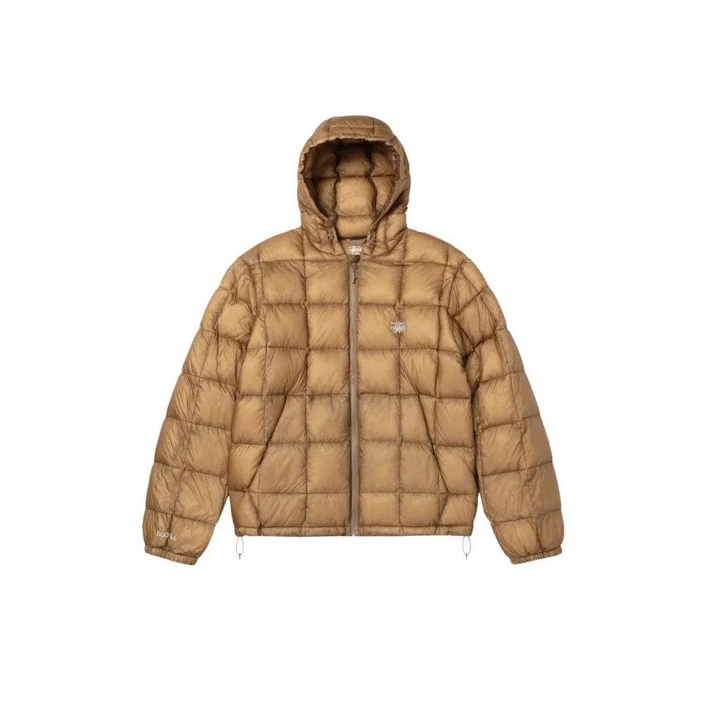 Верхняя одежда Stussy Midweight Hooded Puffer 'Хаки' 1
