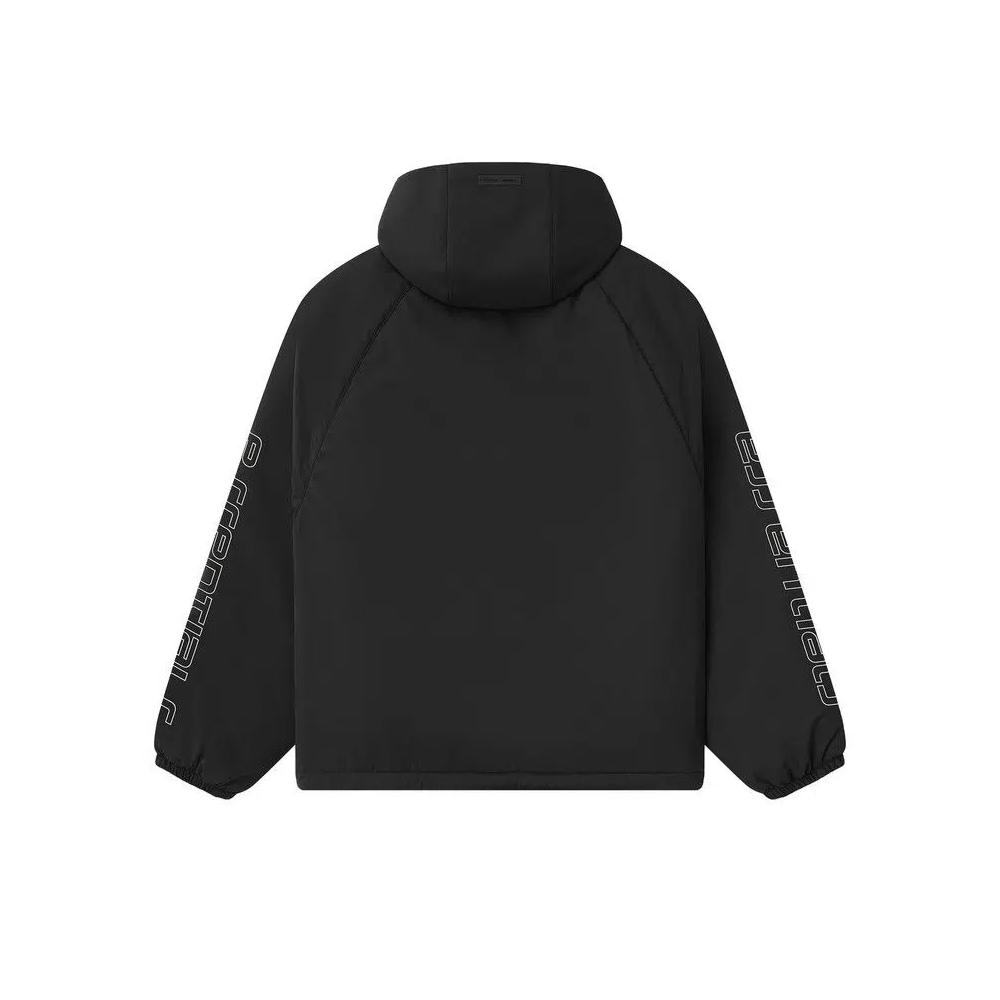 Анораки Fear of God Essentials Нейлоновый полузастежка-молния Анорак 'Vintage Black' 2