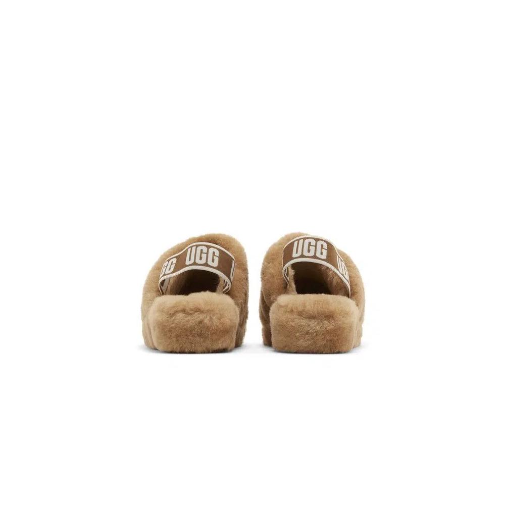 Слайды UGG Wmns Fluff Yeah Slide «Chestnut» 6