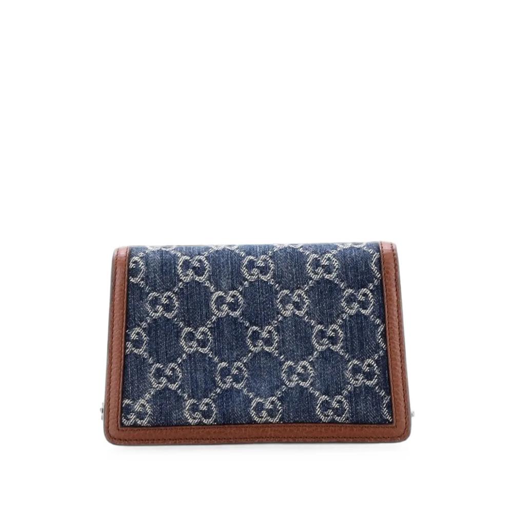 Сумка через плечо Dionysus Bag GG Denim Super Mini 2