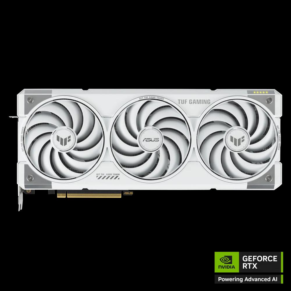 ASUS TUF Gaming GeForce RTX 5070 Ti 16GB OC WHITE видеокарта 1