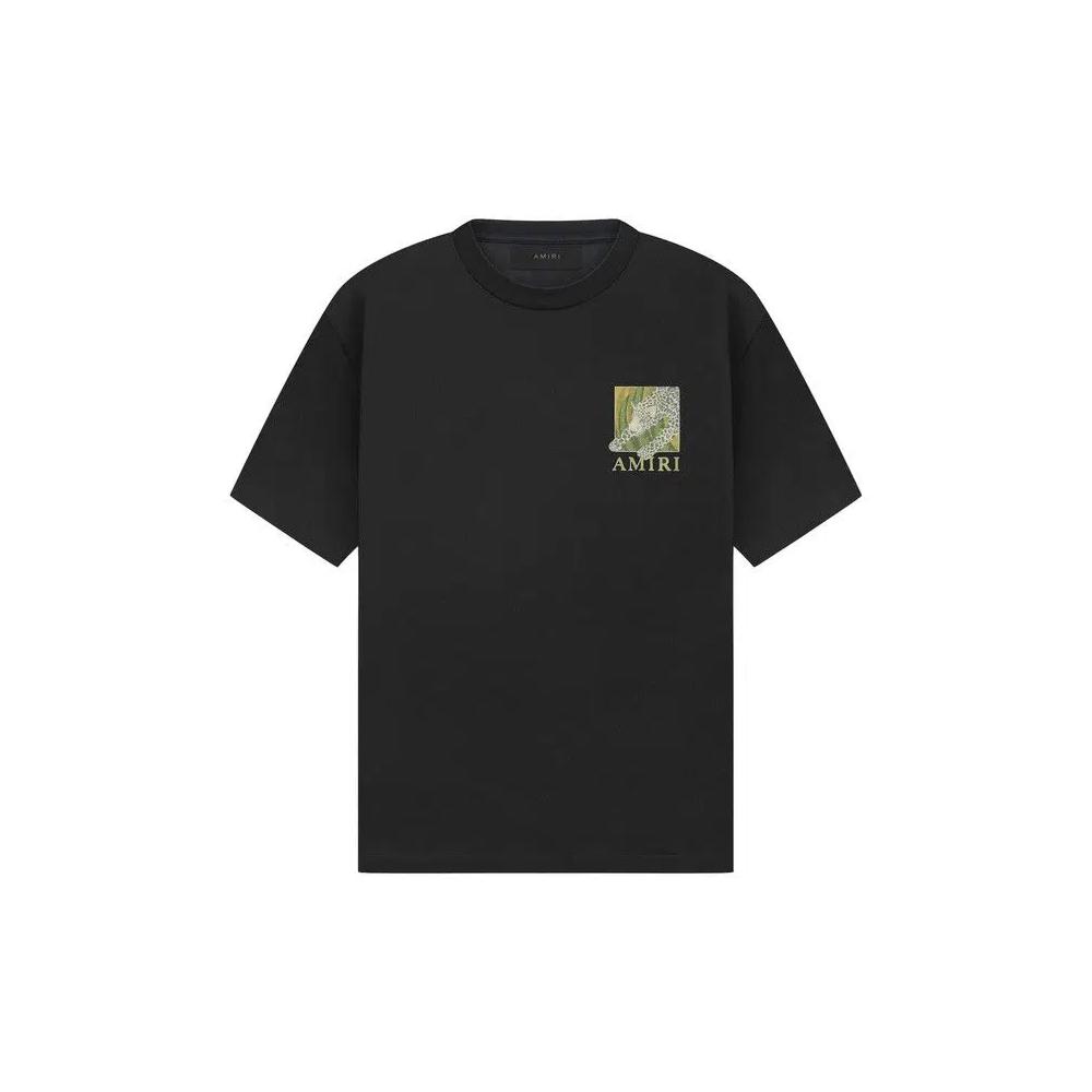 Футболки Amiri Leopard Tee 'Black' 1