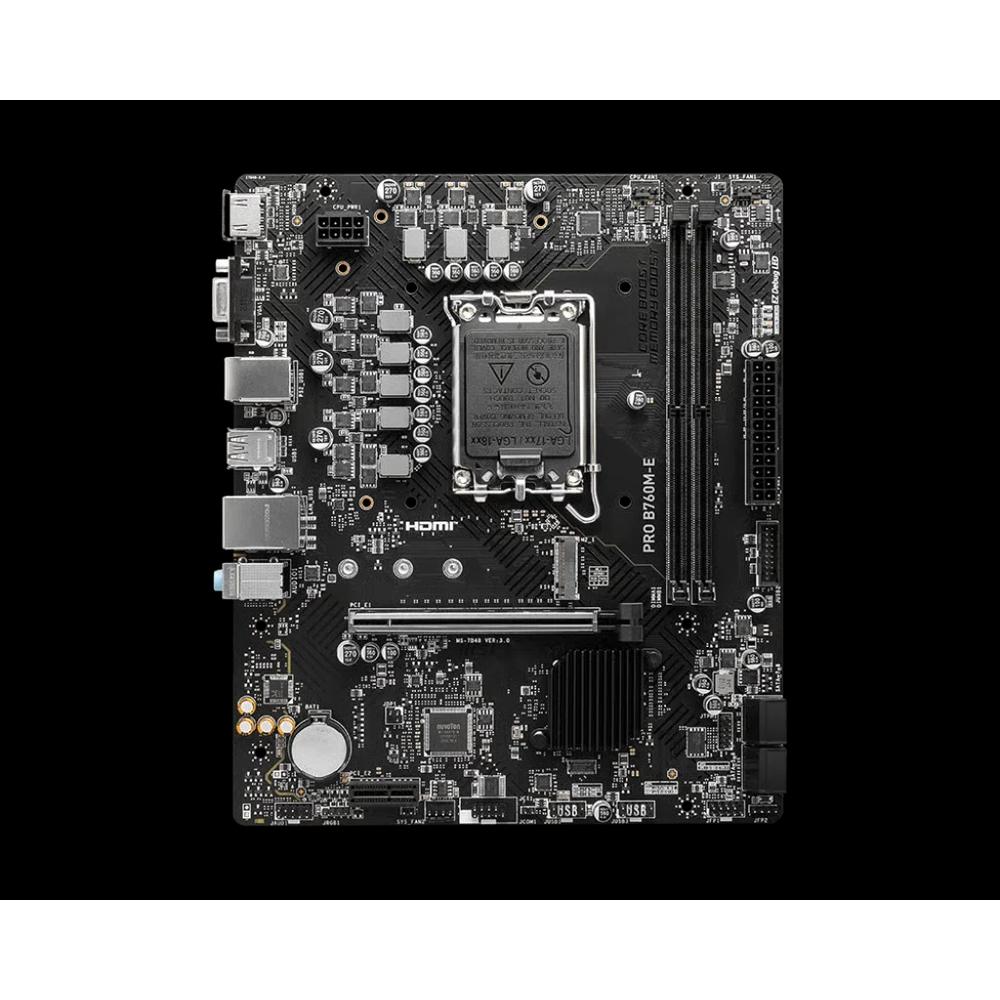 MSI PRO B760M-E Micro-ATX материнская плата (DDR5) 4