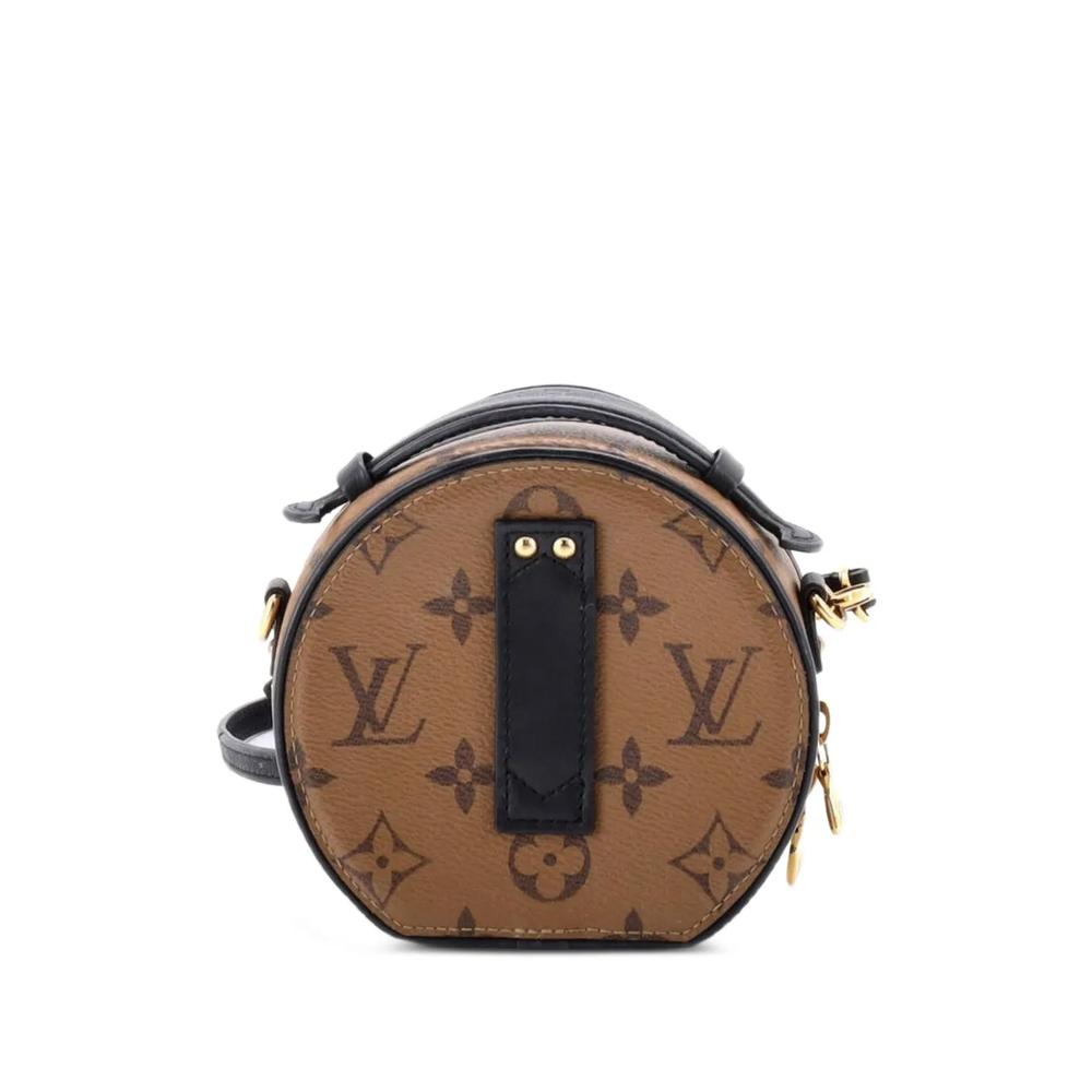 Сумка через плечо Mini Boite Chapeau Bag Reverse Monogram Canvas 2