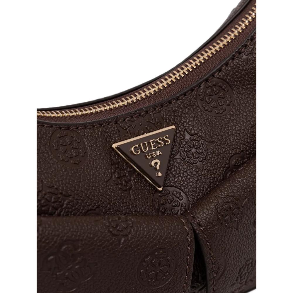 Blake logo-embossed pocket-detail shoulder bag 4